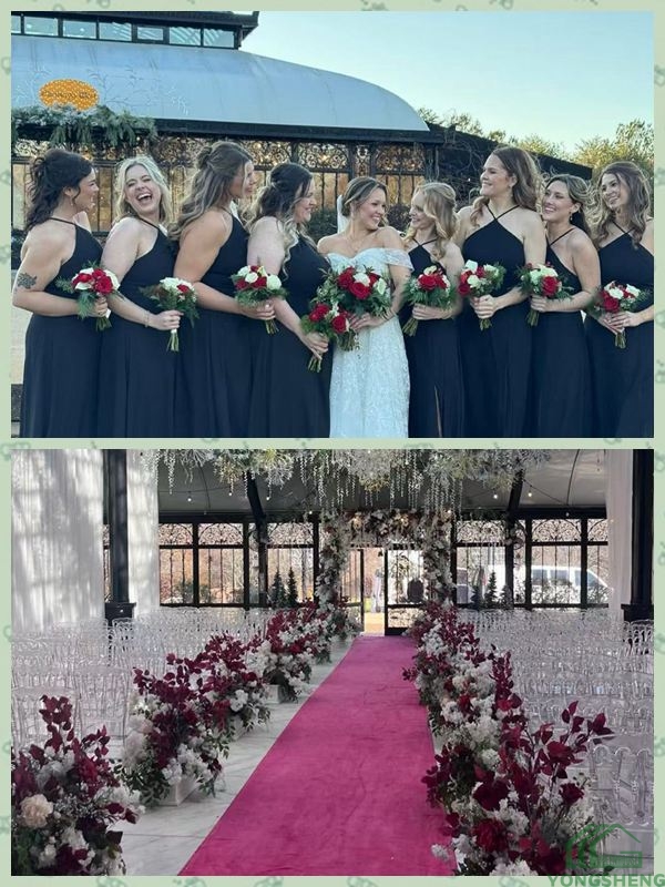 Luxury Victorian style greenhouse wedding venue